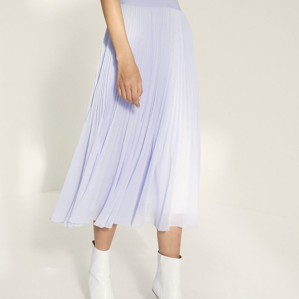 Wilfred Aritzia Twirl Skirt Pale Violet Medium - Picture 3 of 6